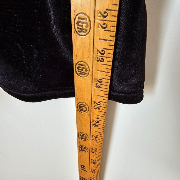 EUC LIKE NEW PROJECT SOCIAL T BLACK DOUBLE V VELVET TANK TOP SIZE M - Picture 11 of 11